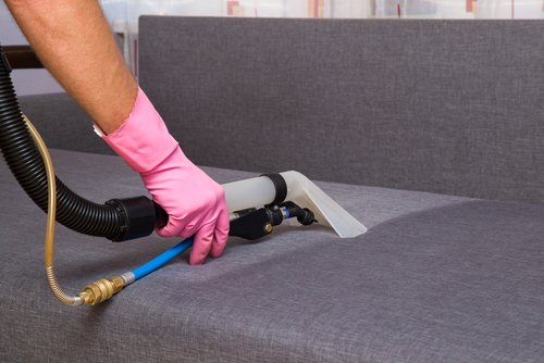 Our Upholstery Cleaning Process