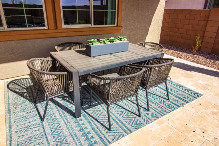 How To Clean Outdoor Area Rugs Like a Pro